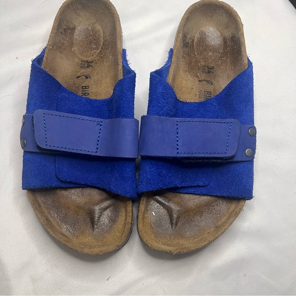 Birkenstock Other - Birkenstock Kids Royal Blue Slip-On Sandals